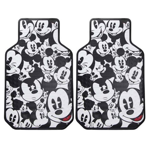 Mickey Mouse Expressions Plasticlear Floor Mat 2-Pack